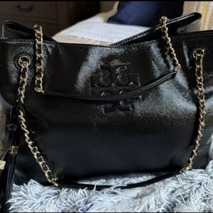 Tory Burch Black Tote Bag